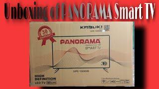 Unboxing of PANORAMA Smart TV