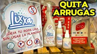 Lixxa quita arrugas de ropa sin planchar  !