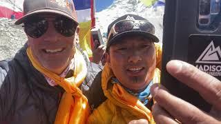 Mark Pattison Celebrates Puja Ceremony on Mt Everest with Sherpas