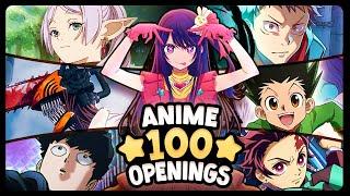 GUESS THE ANIME OPENING  [VERY EASY - VERY HARD] 100 OPENINGS 