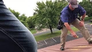 Filming Guide One insurance adjuster went wrong: Adjuster walks away on Dmitry (Roofing Insights)