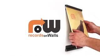 Records On Walls: Vinyl Record Frames