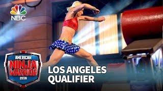 Jessie Graff at the Los Angeles Qualifier - American Ninja Warrior 2016