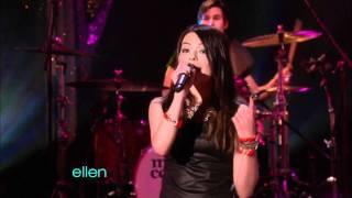 [HD] Miranda Cosgrove ft Greyson Chance - Dancing Crazy (The Ellen DeGeneres Show )