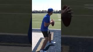 Matthew Stafford just threw this ball 100 YARDS 