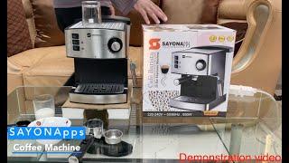 SAYONApps Espresso maker SEM-4223 ( Demo )