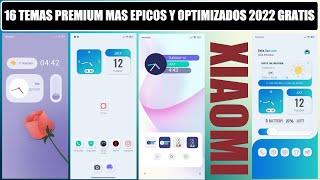 16 TEMAS PREMIUM para Xiaomi en 2022 Gratis | Cambio total