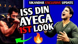 Sikandar Movie Salman Khan First Look Update | Sikandar Poster Official Release Date Locked