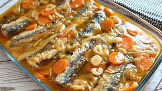 Sardinas en escabeche