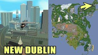 NEW DUBLIN MAP in GTA United States Mod! (Stars and Stripes 1.5)