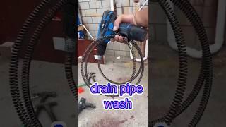 Drrain pipe cleaning tool #plumber #plumbing #short