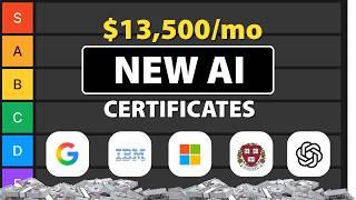 9 AI Certifications That Can Make You Rich in 2025