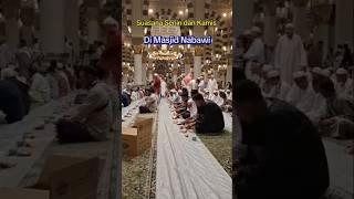 Buka Puasa Senin Kamis di Masjid Nabawi