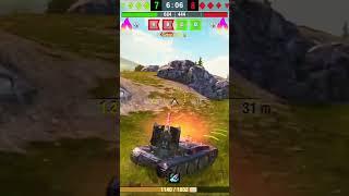 Funny Moments Game Over WoT Blitz #shorts #short #wotblitz #shortswotb