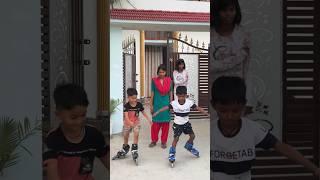 Bua ne race karva diya #shorts #advik #viral #skating