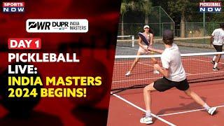 Watch Live: Exciting Day 1 Matchups at PWR DUPR India Masters 2024