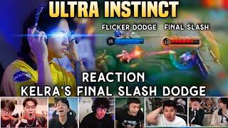 Streamers REACTION to Kelra's Final Slash Dodge| FNOP va BTK M6