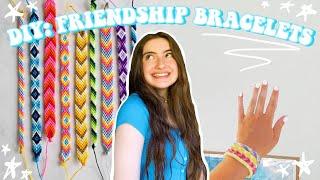 DIY FRIENDSHIP BRACELETS !!