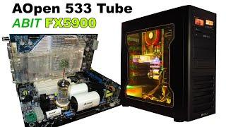 Tube build with LIAN LI + Pentium 4 + GeForce FX5900 - RETRO Hardware