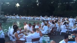 Dîner en Blanc in München: Schlemmer-Flashmob in Weiß | BR24