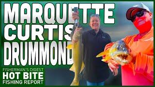 Drummond Island Walleye Fishing Reports & Curtis & Marquette Fishing Reports
