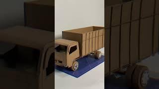 Lika Liku Bikin Miniatur Truk Dari Kardus Part 199 #miniaturtruk #miniaturtrukolengdarikardus