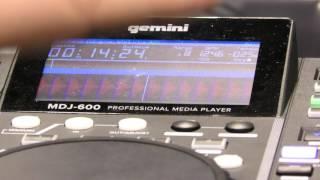 NAMM 2017: Gemini MD-500 & MD-600 Media Player Walkthrough