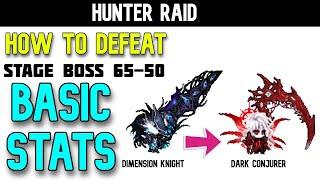 Hunter Raid - Dimension Knight  Dark Conjurer