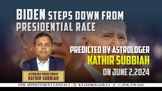 KTAstro - Trump will be reelected as president on Nov 05, 2024? | Astrologer Kathir Subbiah