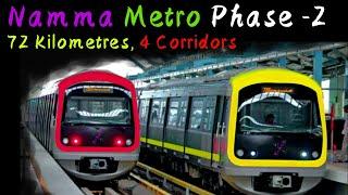 Namma Metro Phase-2 || Bangalore Metro || MetroRail Blog