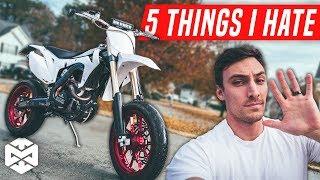 5 Things I HATE About My Honda CRF450R Supermoto