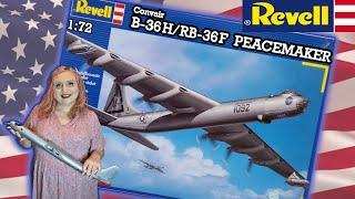 B-36 Peacemaker || LARGEST EVER Plastic scale model kit?!