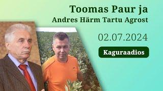 Toomas Paur ja Andres Härm Tartu Agrost