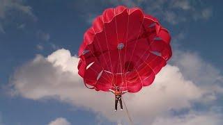 Water parasailing at bargi dam jabalpur (mini goa)