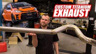 Custom Titanium Exhaust for our GR Yaris - Day Job