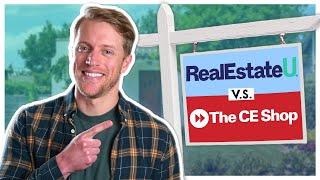 Real Estate U vs The CE Shop (Which Is Better?)