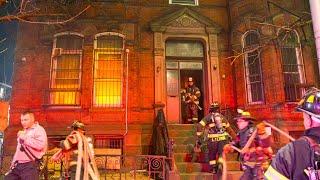 (Early Arrival) VACANT BUILDING FIRE Newark, New Jersey 1/4/25