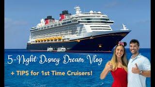 Disney Dream Vlog!  Our 1st Disney Cruise! Our Full Itinerary + Helpful Tips for Your Cruise!