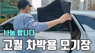 차박 캠핑 용품 선바이저 타입 모기장 좋은데 안쓰네 feat 쏘렌토 MQ4