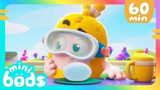 Bubbles' Bouncy Blob | Minibods | Rob the Robot & Friends - Funny Kids TV