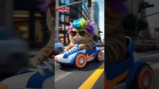 pimp your ride #cats #meowments #catshorts #aishorts #aicats #pimpyourride