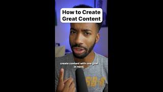 How to Create Content for Social Media #shorts