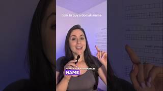 how to buy a domain name #domainnames #smallbusinesstips #websitesetup