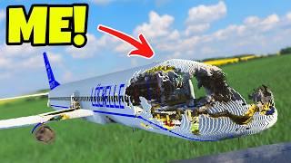 Doing EVERYTHING to CRASH The BIGGEST PLANE EVER! Teardown