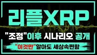 리플XRP "조정"이후 완벽한 시나리오 공개! "이것만"알아도 자율주행이지
