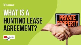 Hunting Lease Agreement - EXPLAINED