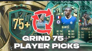 GRIND 75+ PLAYER PICKS! How To Grind 75+ Player Picks During Winter Wildcards Right Now!