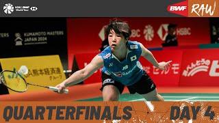 Kumamoto Masters Japan 2024 | Day 4 | Court 2 | Quarterfinals