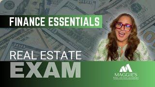 Real Estate Finance 101: Your Exam Shortcut To Success | Just Call Maggie