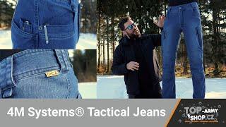 Pants Tactical Jeans 4M Systems® Jeans for action! Rigad